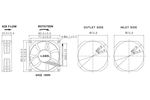 Вентилятор Pelko Motors C8025X12BPLPxy-7   80x80x25  12V  0.20A  2.40W  3600 оборотов в мин  1.34 m3/min   37.85 dBA