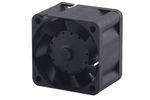 Вентилятор 12В DC D4028X12B / D4028X12BPLBxy-7 PELKO MOTORS  с размерами и характеристиками 40x40x28  12V DC  0.55A  6.6W  0.58m3/min  55.47dB