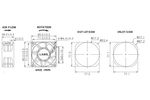 Вентилятор 12V постоянного тока аксиальный 8038 / 80x38 PELKO MOTORS  K8038X12BPLBxy-7  1.35A  16.2W   производительность 3.19m3/min