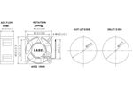 Вентилятор PELKO MOTORS  C4020H05BPLPxy-7 40x40x20 5V 0.22A 1.1W  0.23m3/min  32.38dB осевой постоянного тока с подшипником качения