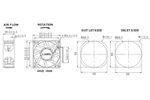 Вентилятор PELKO MOTORS  K9238X48BPLPxy-7  92x92x38  48V   0.651A  29.52W  4.63m3/min  64.50dB