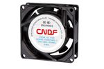 Вентилятор 8025 220В AC : CNDF TA 8025HSL / RQA 8025 HSL осевой 220VAC переменного тока 80x80x25 аксиальный 0.08A 16W 30.6 м3/час тихий 22dBA