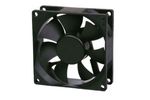 Вентилятор 12V  8025 DC TFB: постоянного тока  80x80x25 питанием 12VDC / 24VDC  0.28/0.15A  3.36/3.6W  0.86m3/min для тихого и мощного охлаждения