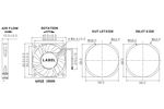 Вентилятор PELKO MOTORS  C6010H12BPLPxy-11  60x60x10   12V   0.18A   2.16W  0.56m3/min   35.04dB