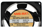 Вентилятор NMB 3610PS-23W-B30 220В 13 / 10W  9225 / 92х92х25 220VAC 58.8m3/h  39dBa осевой аксиальный