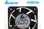 Вентилятор Delta AFB0612EH / AFB0612DH 60х60х28 6028 12V DC  0.48A 0.87A 1.44W с производительностью охлаждения 1.41м3 в минуту осевой постоянного тока 12В