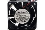 Вентилятор NMB 2410ML-05W-B70/ 06025SA-24R-AA 6025 /60х60х25 24V DC 0.25A осевой мощностью 6W и  большой производительностью в 55.6 м3 в час