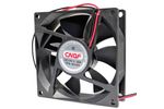 Вентилятор 12VDC  CNDF TFS-8025  80x80x25 8025 12В / 24VDC 0.28A/0.15A  3.36/3.6W  0.86m3/min 33.5dBA охлаждения осевой (аксиальный) мощный
