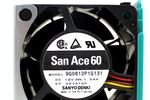 Вентилятор Sanyo DENKI 9G0612P1G131 60x60x38 12В DC 1.54A охлаждения осевой постоянного тока серверный компактный горячей замены
