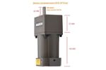 Мотор -редуктор Leon Leonhard  5IK90RGU 220V/380V асинхронный приводной с  мощностью 60 Вт 90 Вт 120 Вт 200 Вт  и скоростью от 3 до 450 об / мин контроллером оборотов