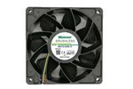 Вентилятор Delta SHLF QFR1212GHE 12038 120x120x38 12V 2.7A / 5A  5500 /7000 об/мин S7 S9 осевой постоянного тока инверторный  4pin для охлаждения и обдува