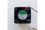 Вентилятор Sunon PMD2404PQB1-A 24V 40х40х28 осевой постоянного тока 3.3W 3pin компактный высокоскоростной охлаждающий кулер