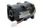 Вентилятор 9CR0412P5S07  серверный SANYO DENKI  постоянного тока DC 12V 0.88A 40x56мм  мощностью 10.56W  оригинальный осевой для серверного охлаждения