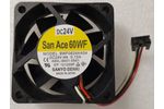 Вентилятор SanAce 9WF0624H4D03 / 9WF0624H404 / 9WF0624H4D05 / 9A0624S401 Fanuc A90L-001-0508 05-08 / A90L-0001-0581 60х60х25 6025 24VDC 3.6W 0.15A осевой  ЧПУ промышленный 3pin
