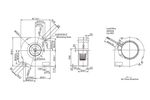 Вентилятор Sanyo 9BAM12P2J06 12В 2.7A 97x97x33 воздуходувка со скоростью вращения 2800 оборотов в минуту постоянного тока
