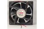 Вентилятор 12038 12В / 24В / 48V CNDF TFB-12038 / Servo CNDCZ7C-042 / CNDC24B4 /  Runda постоянного тока 120x120x38 12VDC / 24VDC  0.8/0.4A  9.6W  3.32m3/min с шарикоподшипником мощный осевой