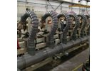Шланг рукав  термостойкий с воронкой для удаления выхлопных газов, пыли, вентиляции горячего воздуха, промышленный для автосервиса, на производстве, 110мм