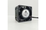 Вентилятор Delta  FFB0412HHN  / FFB0412VHN 40х40х28 12V DC осевой 0.17A 2.04W 3-х проводной серверный вентилятор большой мощности воздухообмена охлаждающий