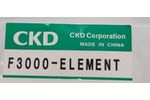 Фильтрующий элемент CKD F3000, Festo / Kikairi /Xikaili  редукторный клапан, электромагнитный клапан CKD и другое оборудование на заказ W3000-10-W-F/Z