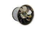 Вентилятор канальный 200мм приточно-вытяжной все размеры CNDF FD-200 220V AC мощный 80W давление 70Pa производительность 1300м3/час с лопастями из нержавеющей стали