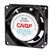 Вентилятор 8025 220В AC : CNDF TA 8025HSL / RQA 8025 HSL осевой 220VAC переменного тока 80x80x25 аксиальный 0.08A 16W 30.6 м3/час тихий 22dBA