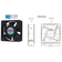 Вентилятор Suntronix Sanju SJ1725HA2 220V 15050 150х150х50 0.28A 28W 2700RPM 53dB высокотемпературный осевой аксиальный промышленный